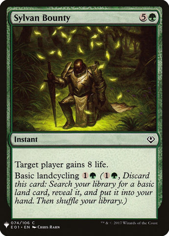 Sylvan Bounty [Booster mystère] 