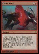 Chaos Warp (Commander's Arsenal) Near Mint Foil - Nick Nack's Full Frontal Attack