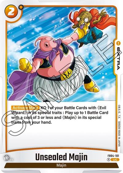 Unsealed Majin (Ultra Limit) Near Mint