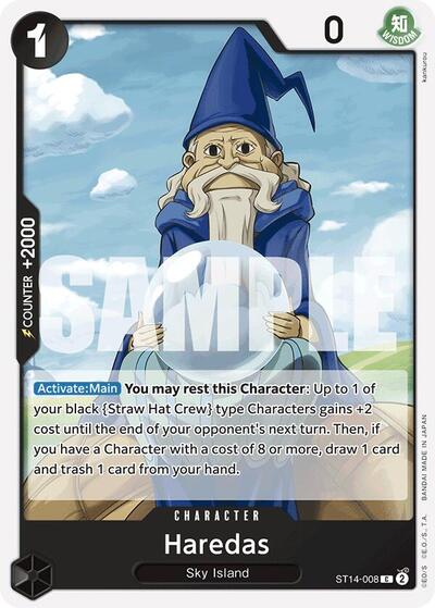 Haredas (Starter Deck 14: 3D2Y) Near Mint - Nick Nack's Full Frontal Attack