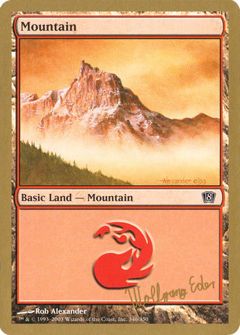 Montaña (we346) (Wolfgang Eder) [World Championship Decks 2003] 