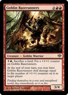 Goblin Razerunners (Conflux) Light Play