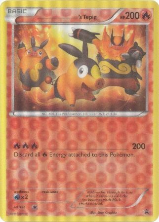 _____'s Tepig (Jumbo Card) [Cartes et produits divers]