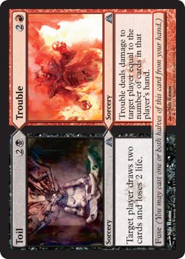 Toil / Trouble (Dragon's Maze) Near Mint - Nick Nack's Full Frontal Attack