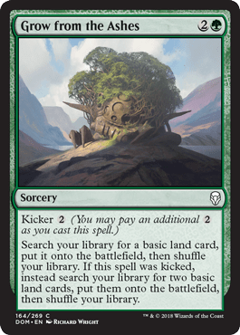 Grow from the Ashes (Dominaria) Near Mint - Nick Nack's Full Frontal Attack