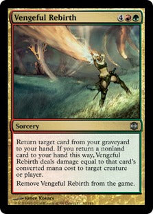 Vengeful Rebirth (Alara Reborn) Light Play