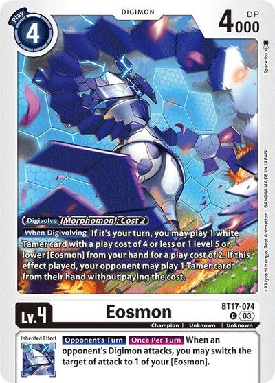 Eosmon BT17-074 (Secret Crisis) Near Mint