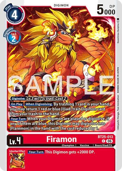 Firamon (Dual Revolution Booster) Near Mint