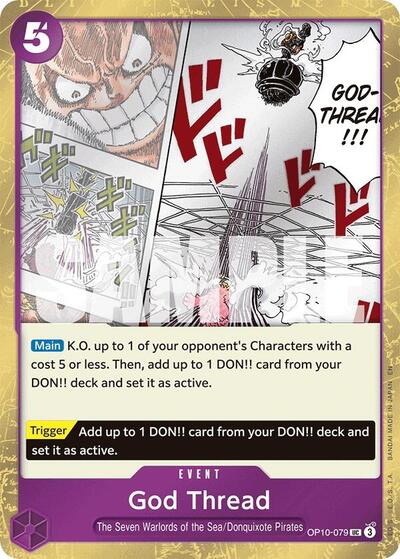 God Thread (Pirate Foil) (Premium Booster - The Best - Vol. 2) Near Mint Foil - Nick Nack's Full Frontal Attack