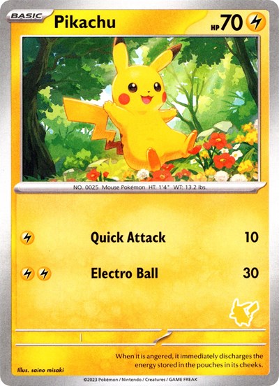Pikachu (My First Battle) Near Mint