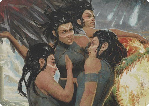 Throes of Chaos (Art Series) (Art Series: Modern Horizons) Near Mint - Nick Nack's Full Frontal Attack