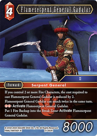 Flameserpent General Gadalar [Beyond Destiny]