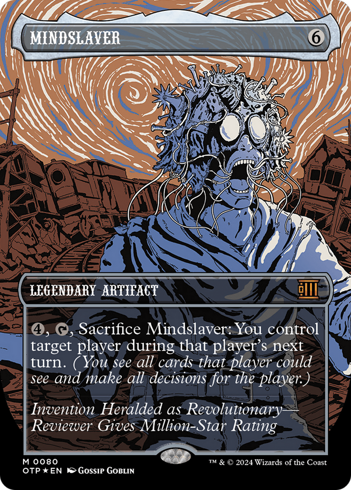 Mindslaver (Textured Foil) [Outlaws of Thunder Junction: Breaking News]