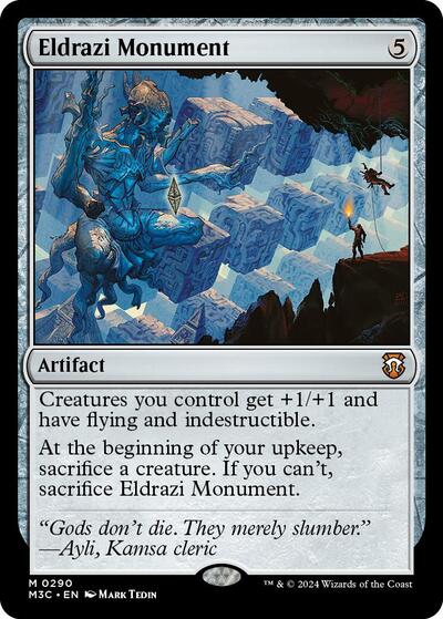 Eldrazi Monument (Commander: Modern Horizons 3) Near Mint - Nick Nack's Full Frontal Attack