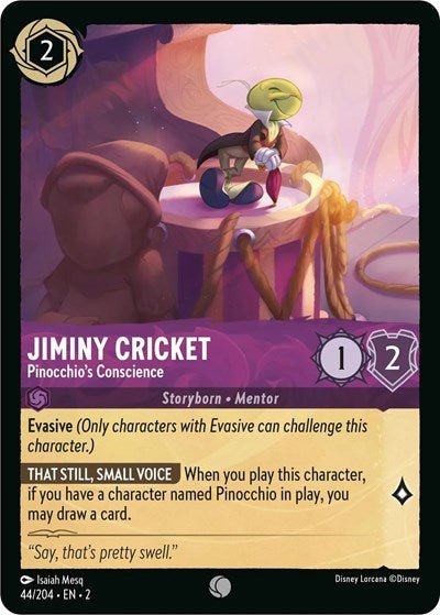 Jiminy Cricket - Pinocchio's Conscience (Rise of the Floodborn) Near Mint - Nick Nack's Full Frontal Attack