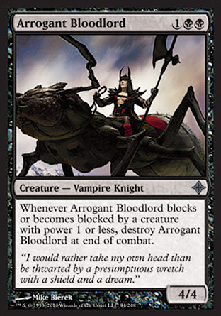 Arrogant Bloodlord (Rise of the Eldrazi) Light Play