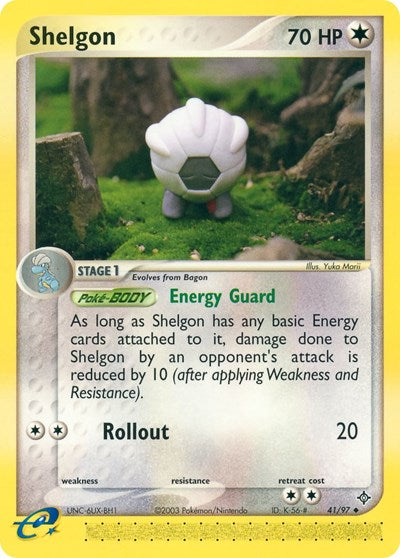 Shelgon - 041 (Dragon) Light Play