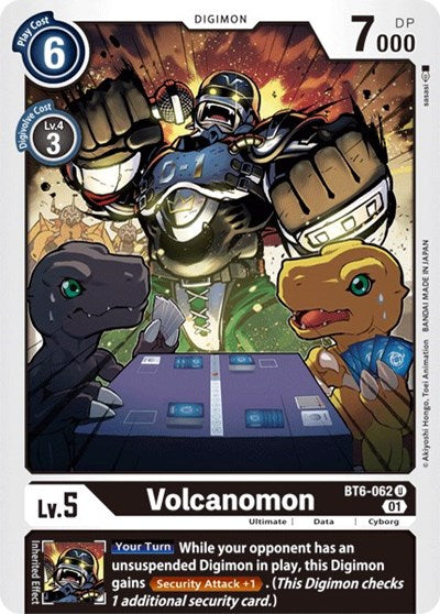 Volcanomon (Double Diamond) Near Mint