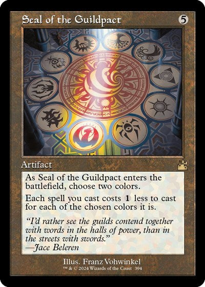 Seal of the Guildpact (Retro Frame) (Ravnica Remastered) Near Mint