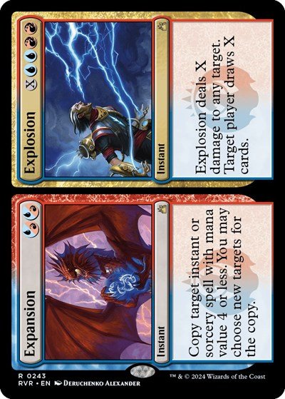 Expansion / Explosion (Ravnica Remastered) Near Mint Foil - Nick Nack's Full Frontal Attack