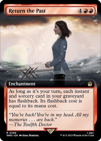 Return the Past (Extended Art) (Universes Beyond: Doctor Who) Near Mint - Nick Nack's Full Frontal Attack