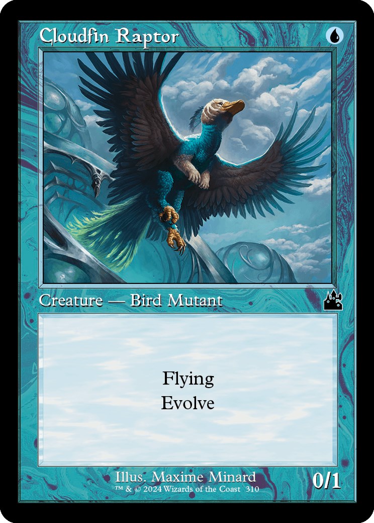 Cloudfin Raptor (Retro Frame)