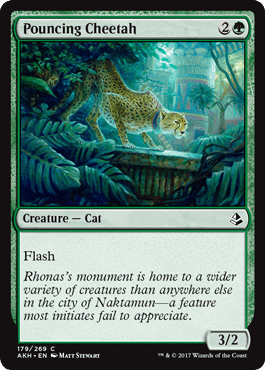 Pouncing Cheetah (Amonkhet) Near Mint - Nick Nack's Full Frontal Attack