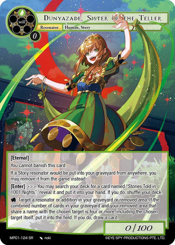 Dunyazade, Sister of the Teller (MP01-124 SR) [Masterpiece "Pilgrim-Memories"]