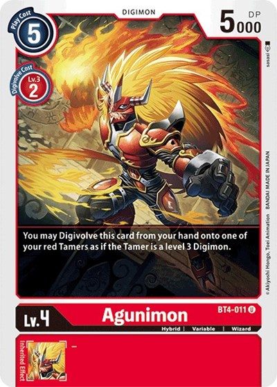 Agunimon (Great Legend) Near Mint