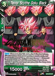 Terror Scythe Goku Black (Titan Player Stamped) (BT3-075) [Cartes de promotion de tournoi] 