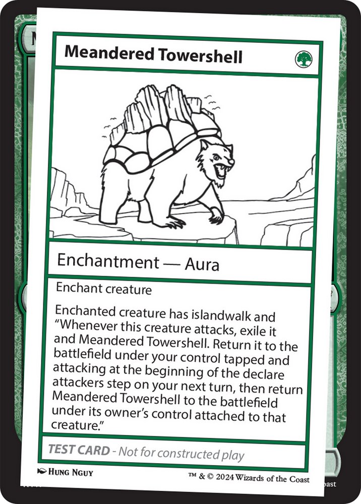 Meandered Towershell [Mystery Booster 2 Playtest Cards]