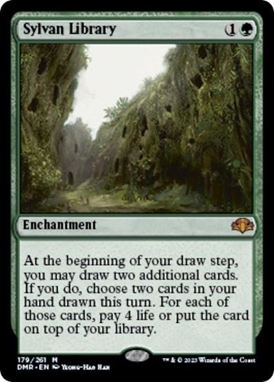 Sylvan Library (Dominaria Remastered) Near Mint - Nick Nack's Full Frontal Attack
