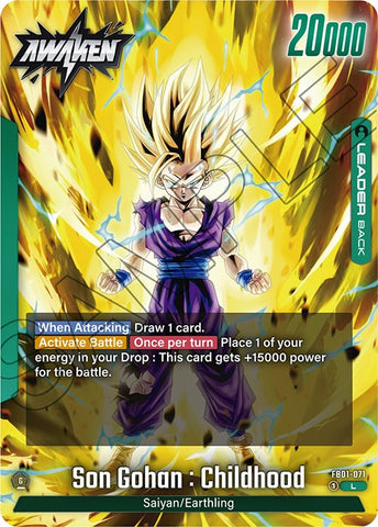 Son Gohan : Childhood (FB01-071) [Awakened Pulse]