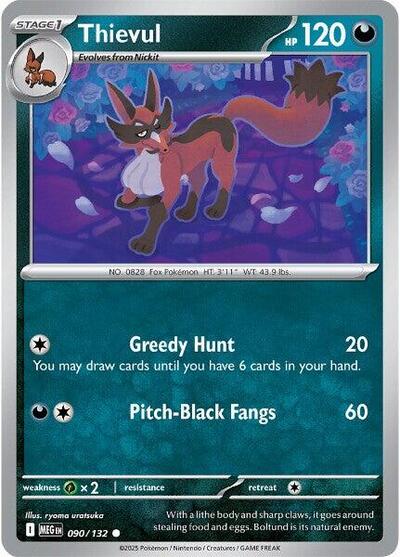 Thievul (ME01: Mega Evolution) Near Mint