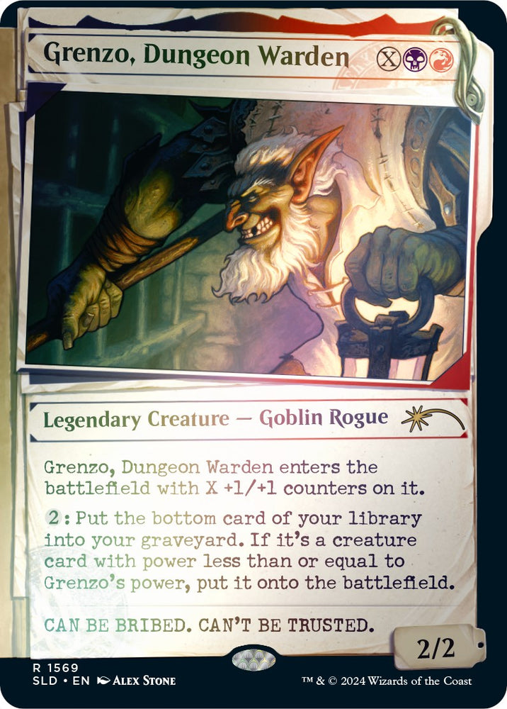 Grenzo, Dungeon Warden (Rainbow Foil) [Secret Lair Drop Series]