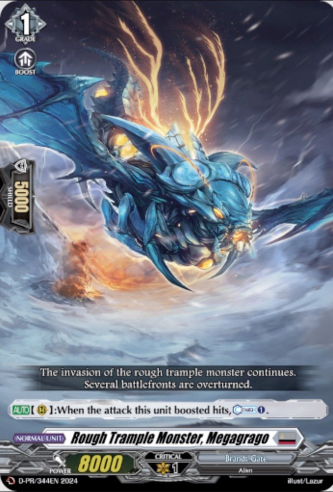 Rough Trample Monster, Megagrago (D-PR/344EN) [D Promo Cards]