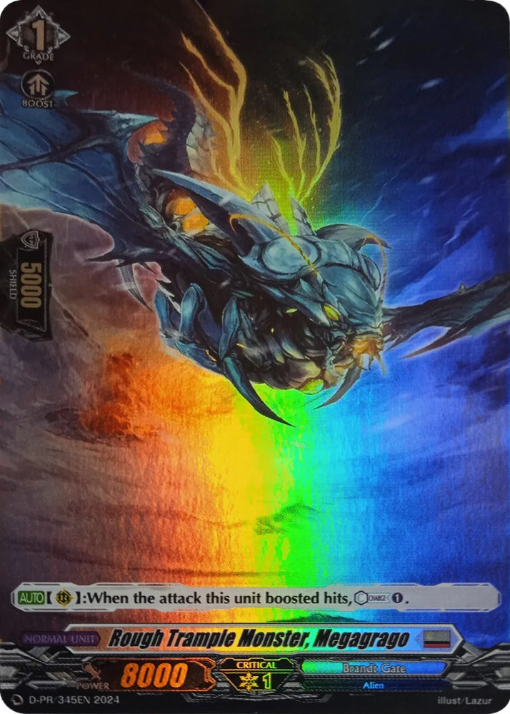 Rough Trample Monster, Megagrago (Foil) (D-PR/345EN) [D Promo Cards]