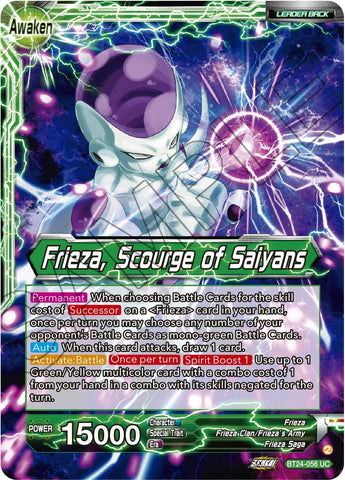 Frieza // Frieza, Scourge of Saiyans (BT24-056) [Beyond Generations]
