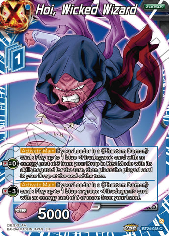 Hoi, Wicked Wizard (BT24-028) [Beyond Generations]