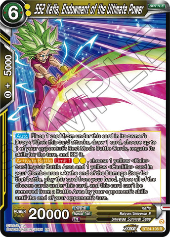 SS2 Kefla, Endowment of the Ultimate Power (BT24-108) [Beyond Generations]