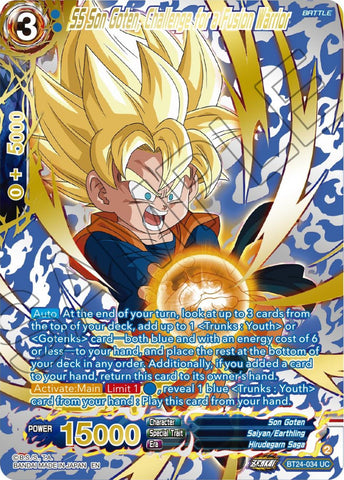 SS Son Goten, Challenge for a Fusion Warrior (Collector Booster) (BT24-034) [Beyond Generations]