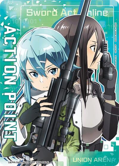 Action Point Card (AP01) (Sword Art Online) (Union Arena Promotion Cards) Near Mint - Nick Nack's Full Frontal Attack
