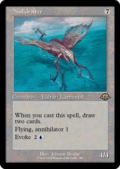 Nulldrifter (Retro Frame) (Modern Horizons 3) Near Mint Foil - Nick Nack's Full Frontal Attack