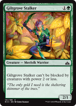 Giltgrove Stalker (Rivals of Ixalan) Near Mint - Nick Nack's Full Frontal Attack