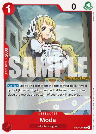 Moda (Adventure on Kami's Island Release Event Cards) Near Mint