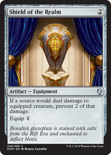 Shield of the Realm (Dominaria) Near Mint - Nick Nack's Full Frontal Attack