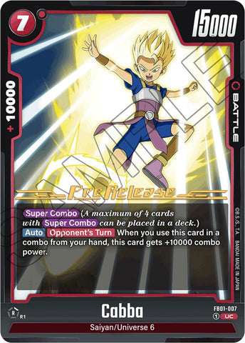 Cabba [Awakened Pulse Pre-Release Cards]