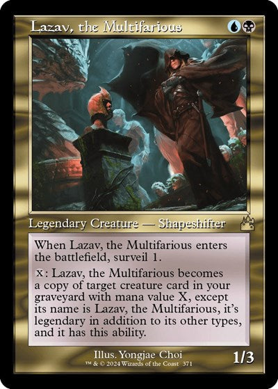 Lazav, the Multifarious (Retro Frame) (Ravnica Remastered) Near Mint