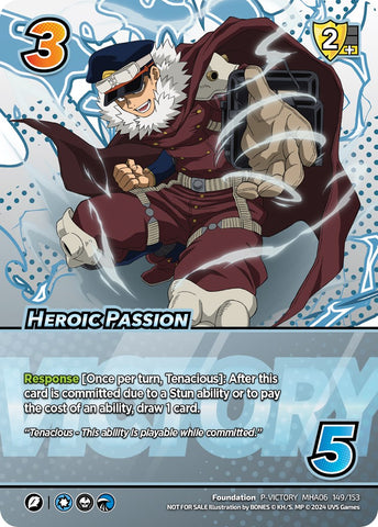 Heroic Passion (February LGS Victory Promo) [Miscellaneous Promos]