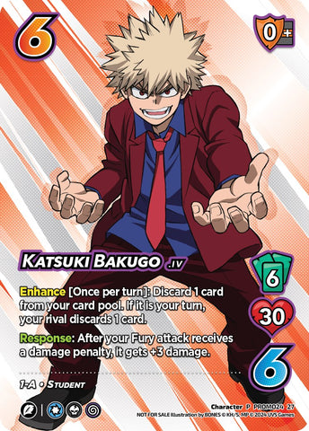 Katsuki Bakugo (Season 1 Local Qualifier Promo) [Miscellaneous Promos]